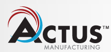 Actus Manufacturing logo