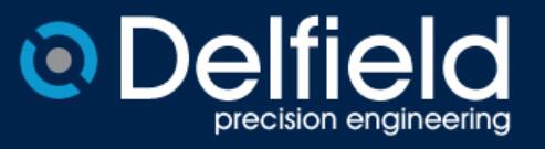 DELFIELD logo