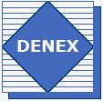 DENEX logo