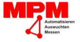 MPM MICRO PRAEZISION MARX logo